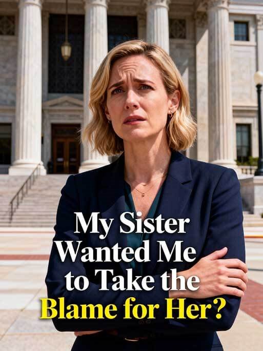 My Sister Wanted Me to Take the Blame for Her?