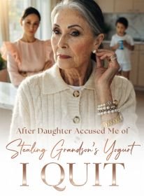 After Daughter Accused Me of Stealing Grandson's Yogurt, I Quit